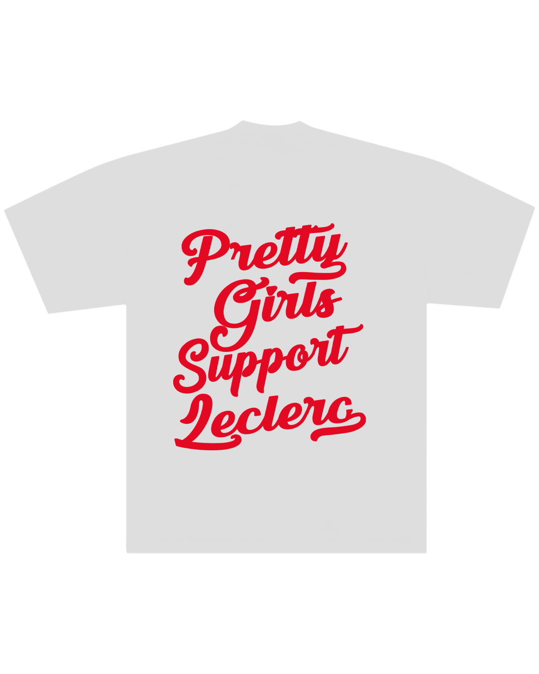 Polera F1 Pretty Girls Support Charles Leclerc Comfort