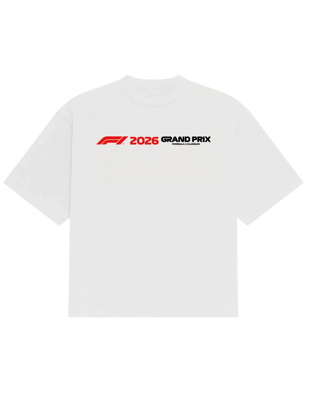 Polera Calendar F1 2026 Oversize