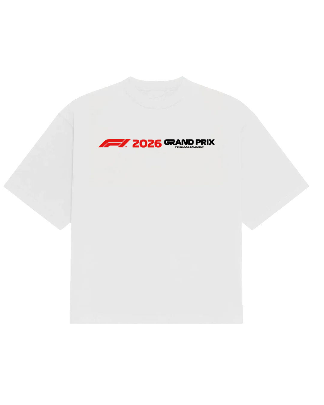 Polera Calendar F1 2026 Oversize