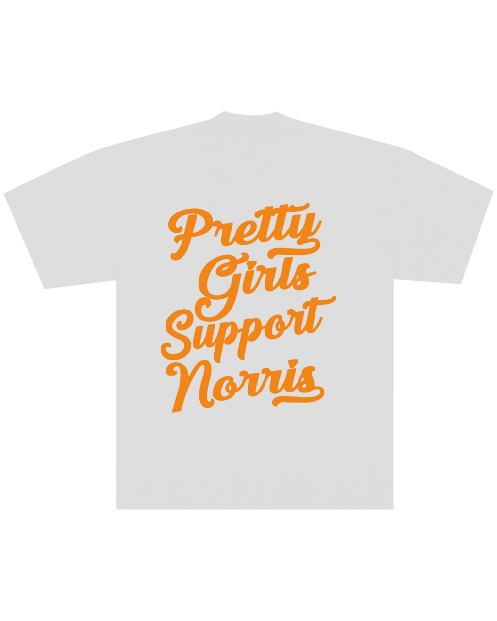 Polera F1 Pretty Girls Support Lando Norris Comfort