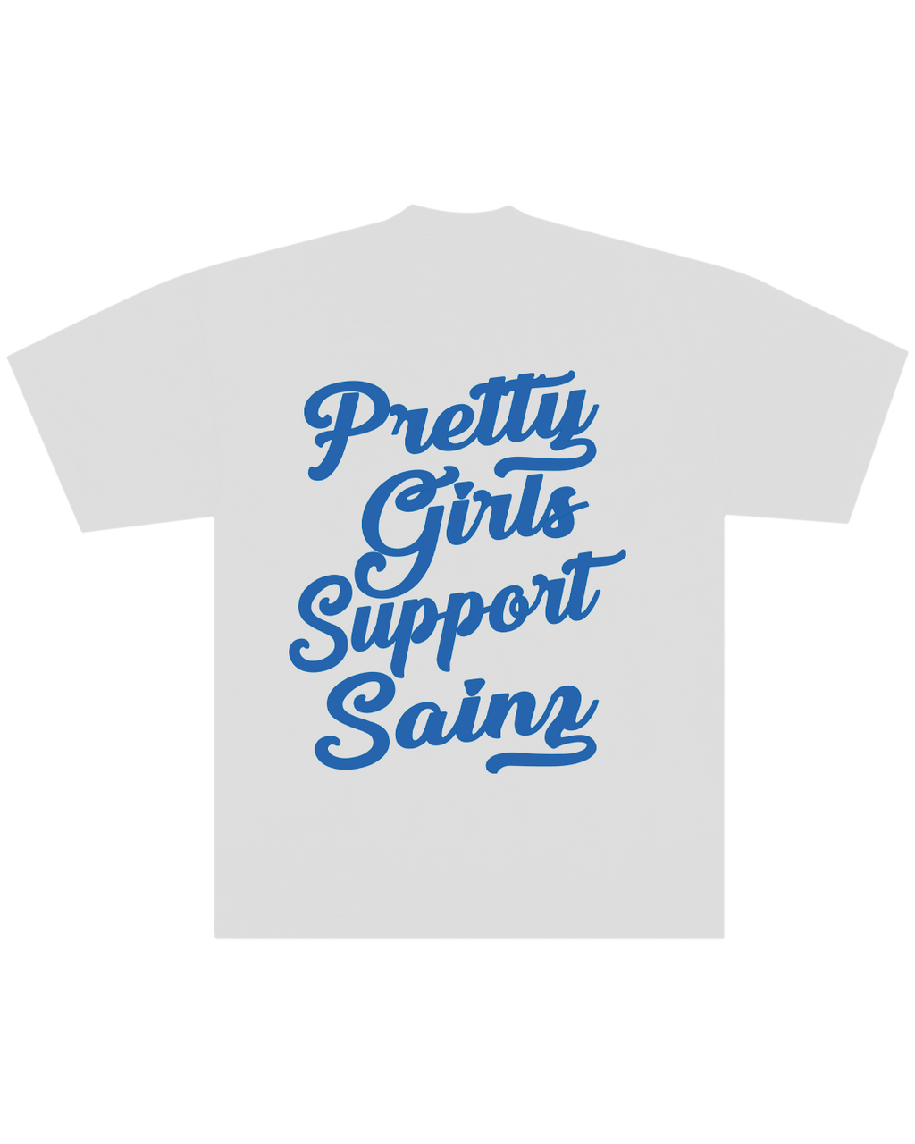 Polera F1 Pretty Girls Support Carlos Sainz Comfort