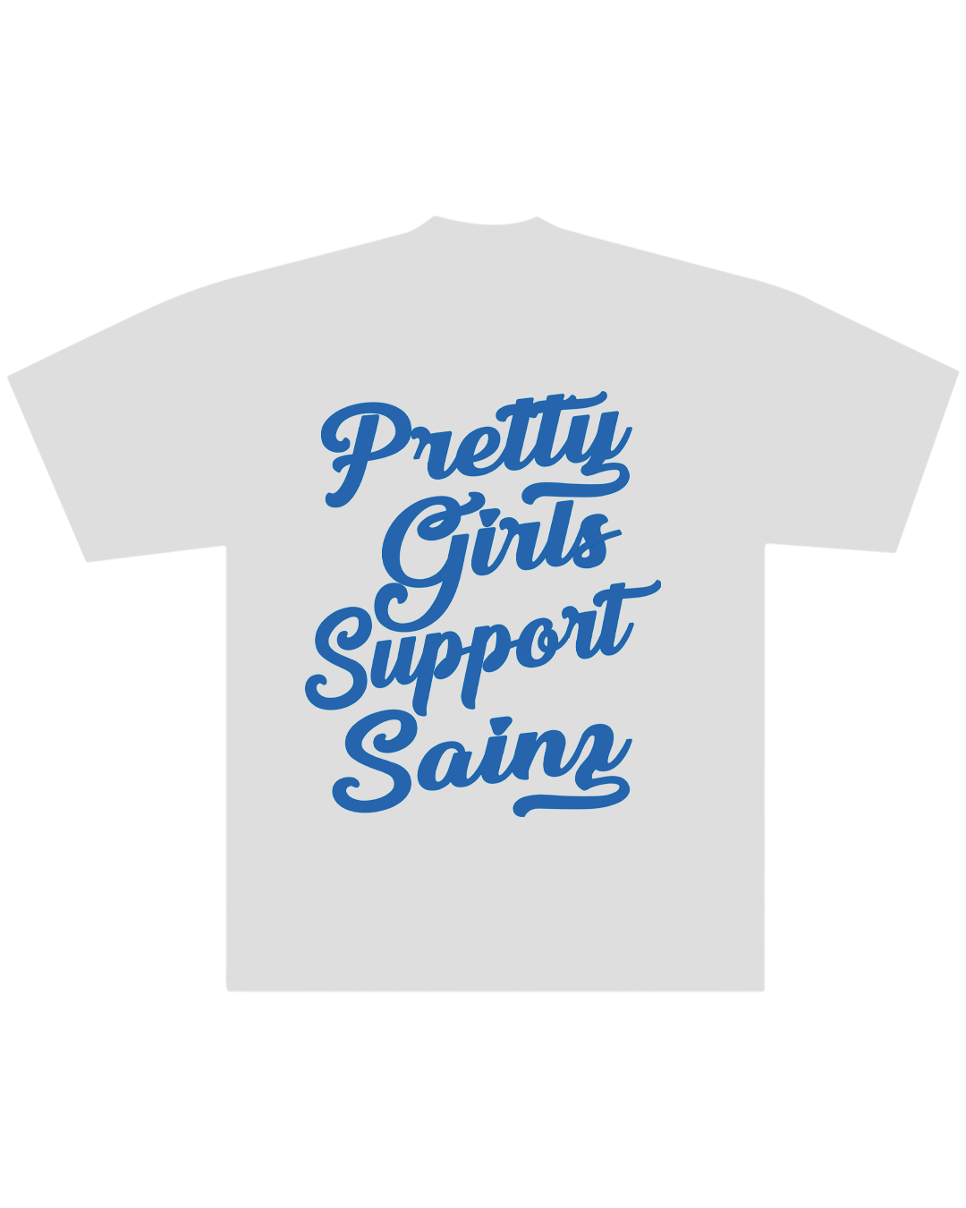 Polera F1 Pretty Girls Support Carlos Sainz Comfort