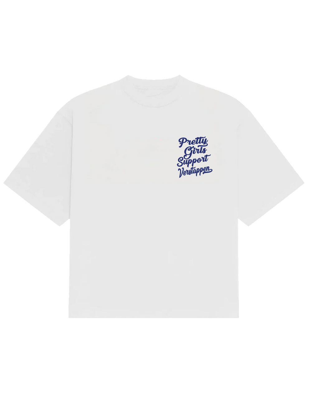 Polera F1 Pretty Girls Support Max Verstappen Oversize