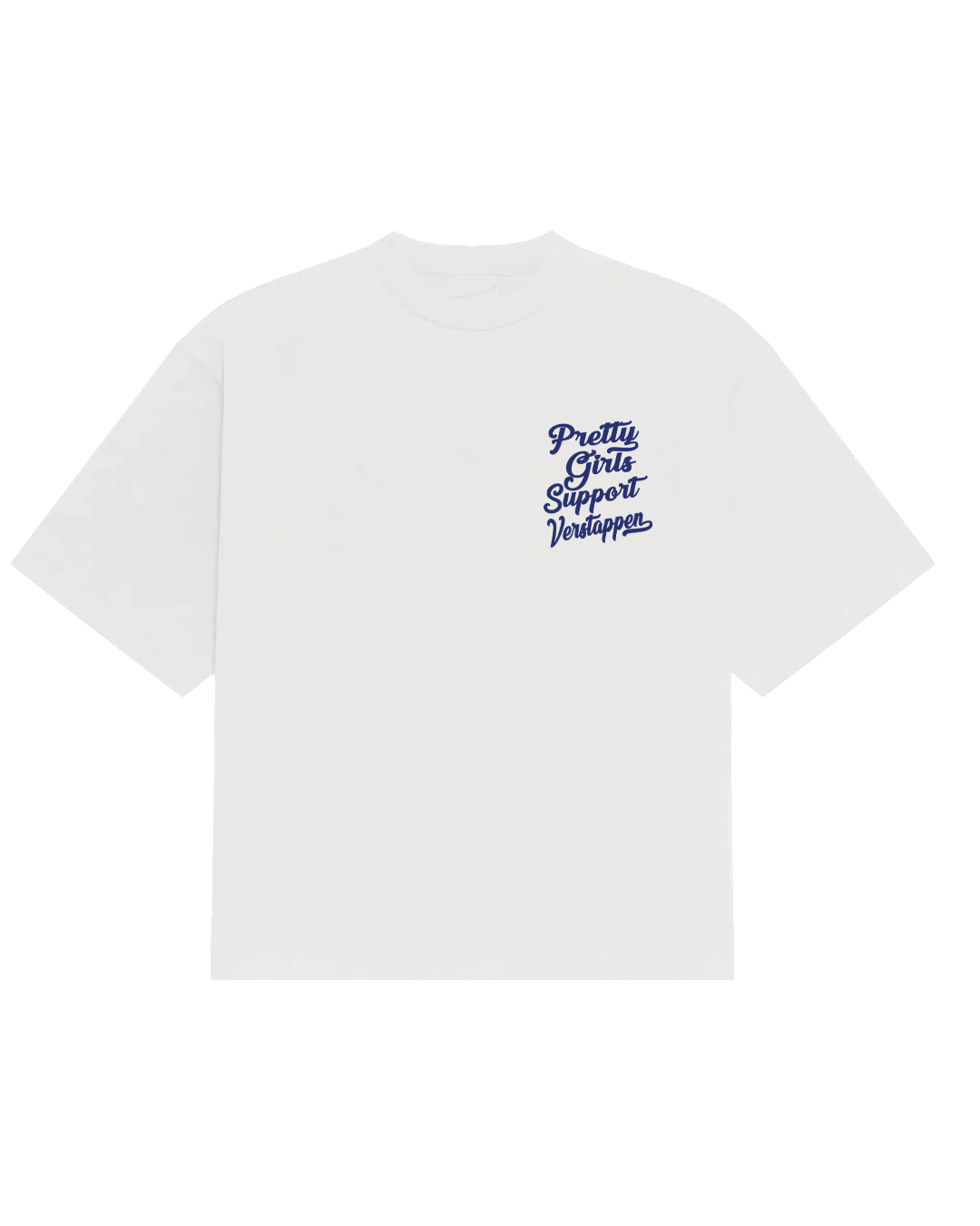 Polera F1 Pretty Girls Support Max Verstappen Oversize