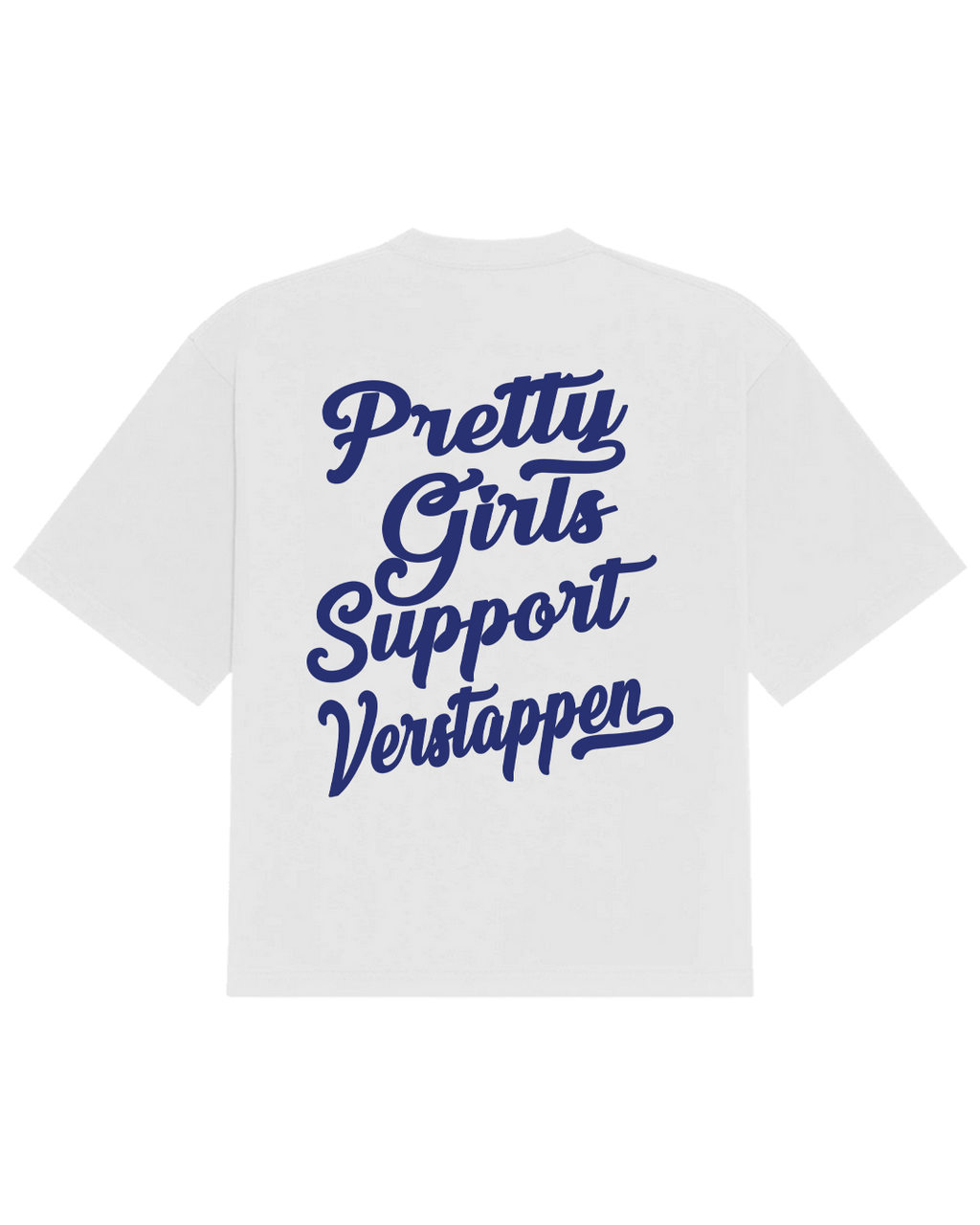 Polera F1 Pretty Girls Support Max Verstappen Oversize