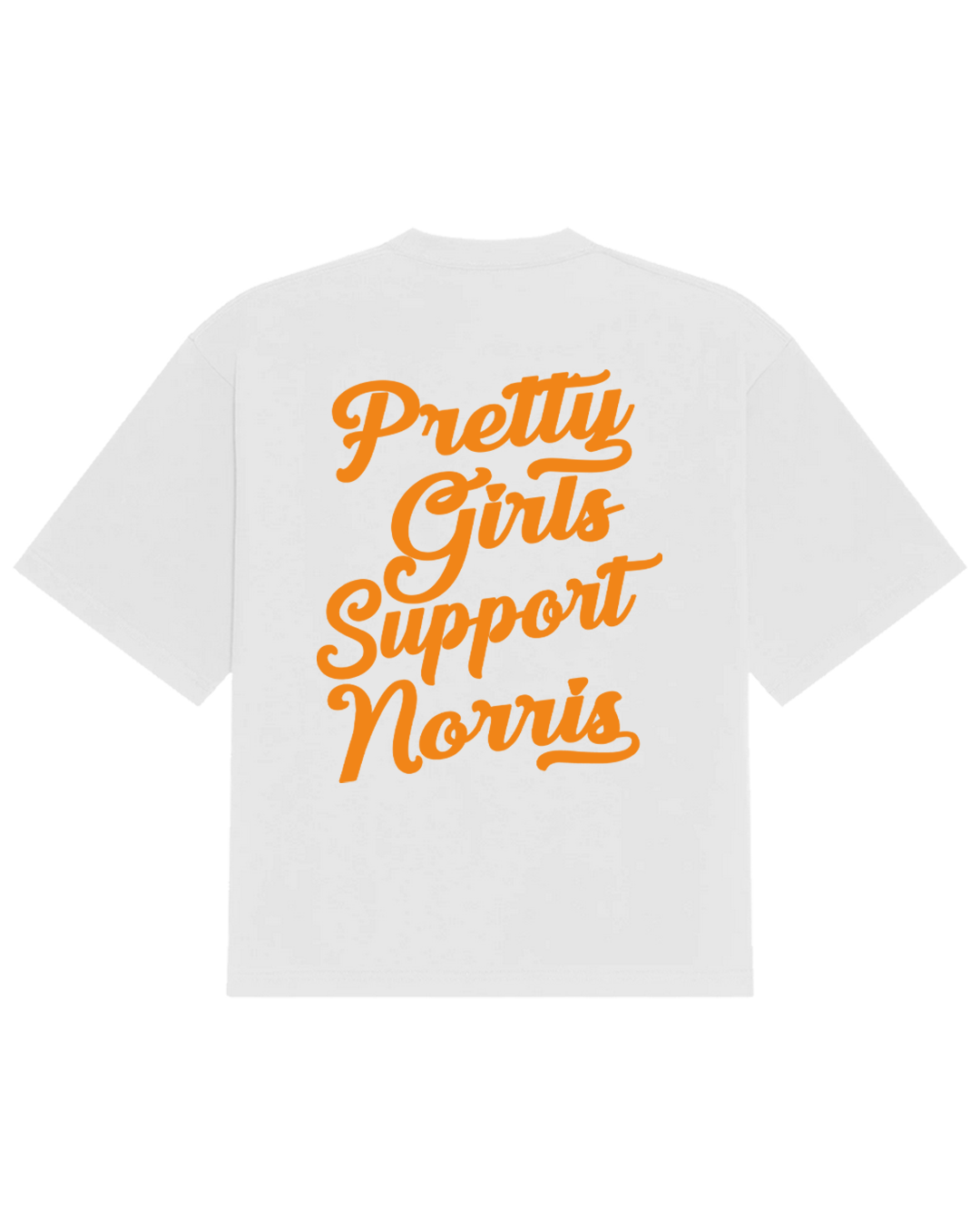 Polera F1 Pretty Girls Support Lando Norris Oversize