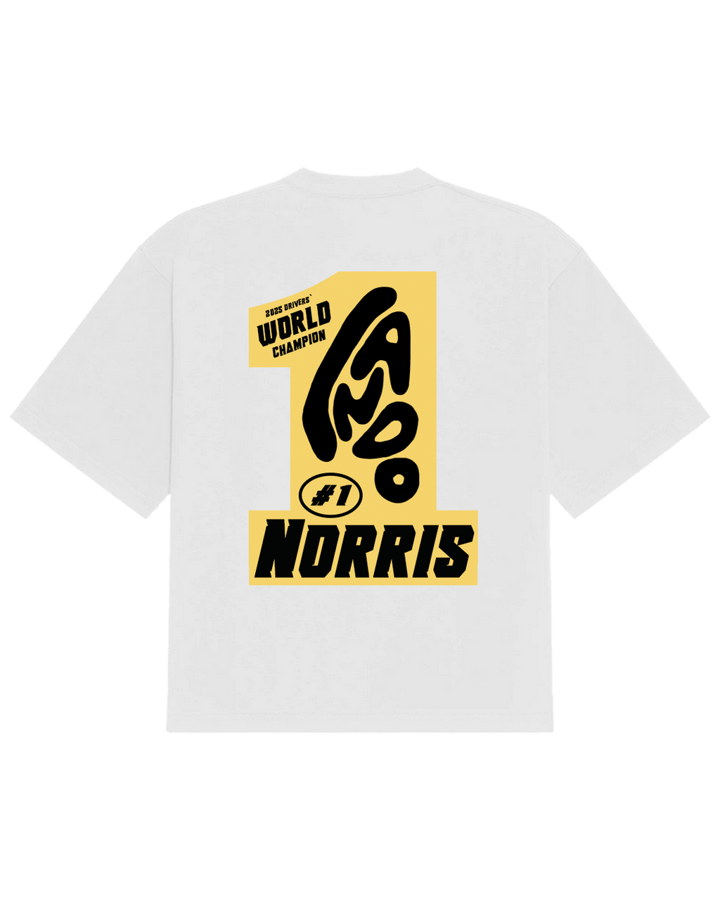 Polera Lando Number 1 Oversize