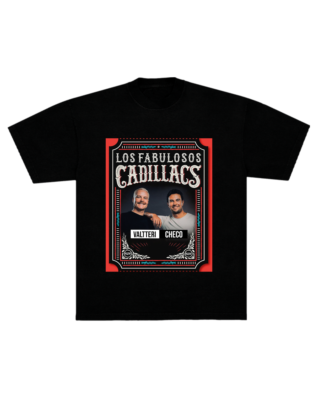 Polera Checo Botas Los Fabulosos Cadillacs F1 Regular