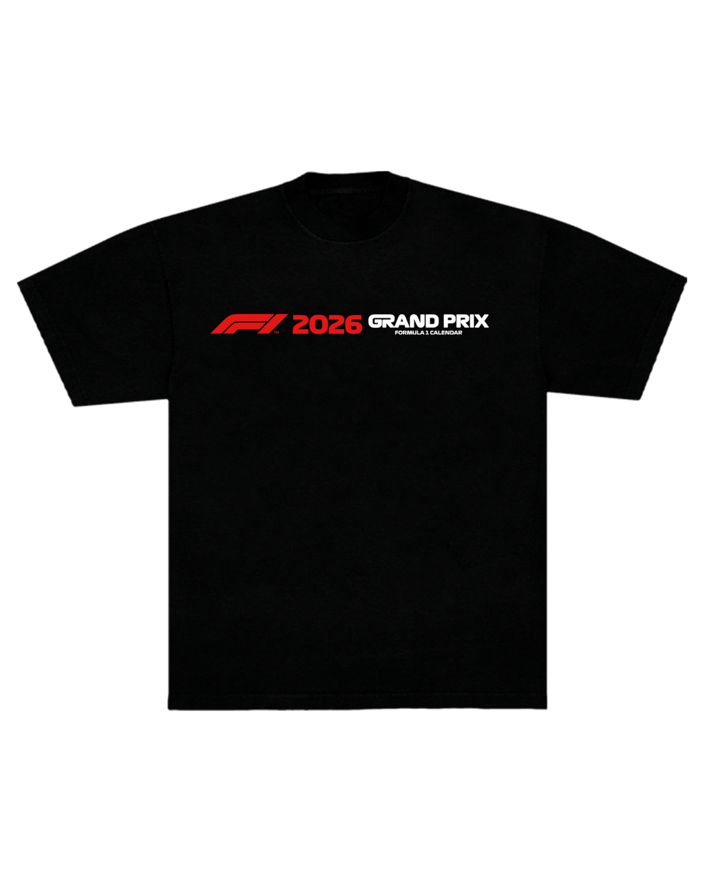 Polera Calendar F1 2026