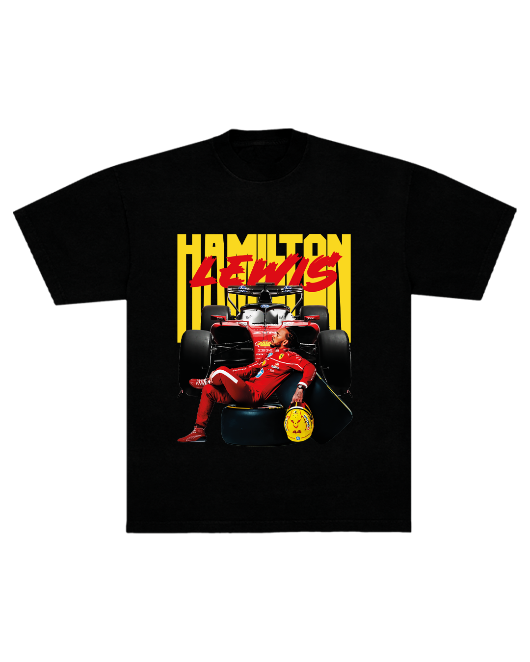 Polera Lewis Hamilton Ferrari 26 I.C.O.N.