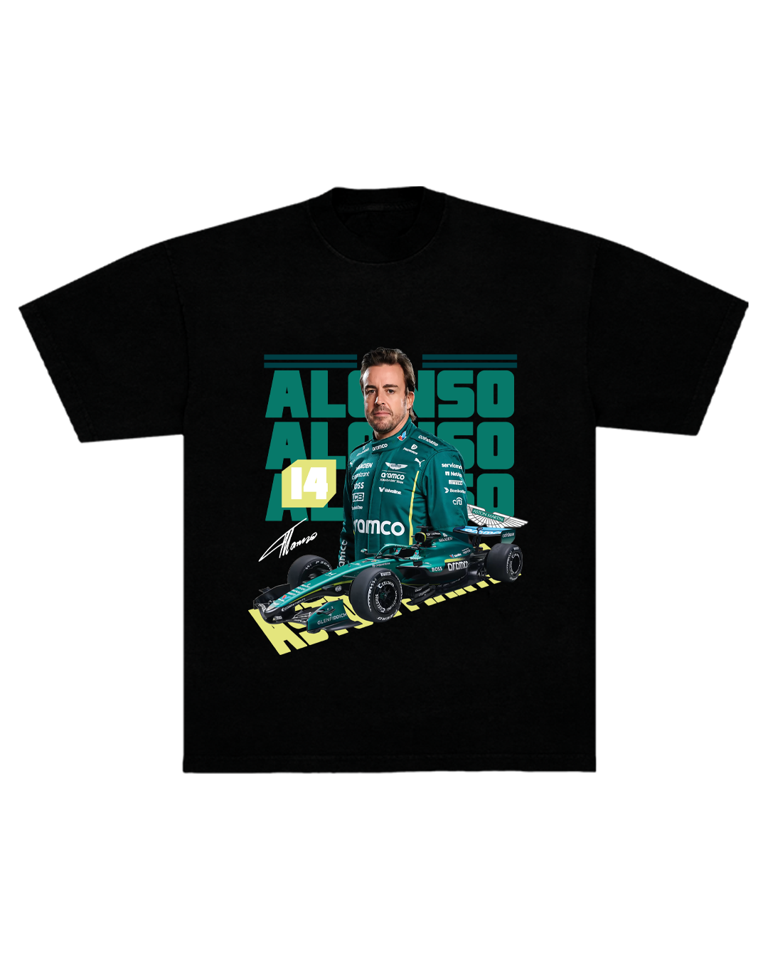 Polera Fernando Alonso Aston Martin Temporada 2026