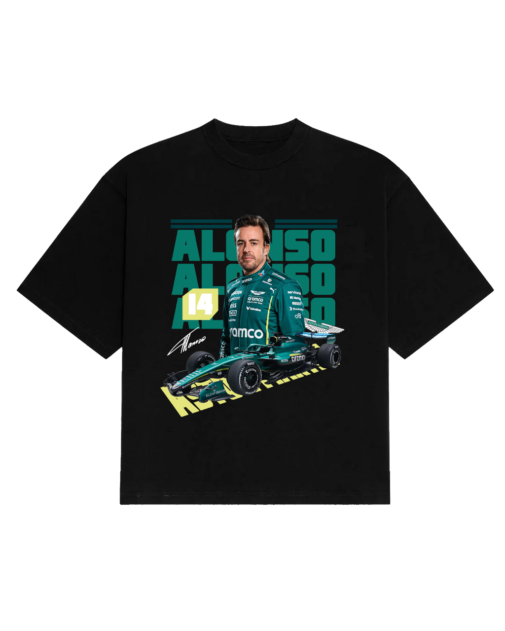 Polera Fernando Alonso Aston Martin Temporada 2026