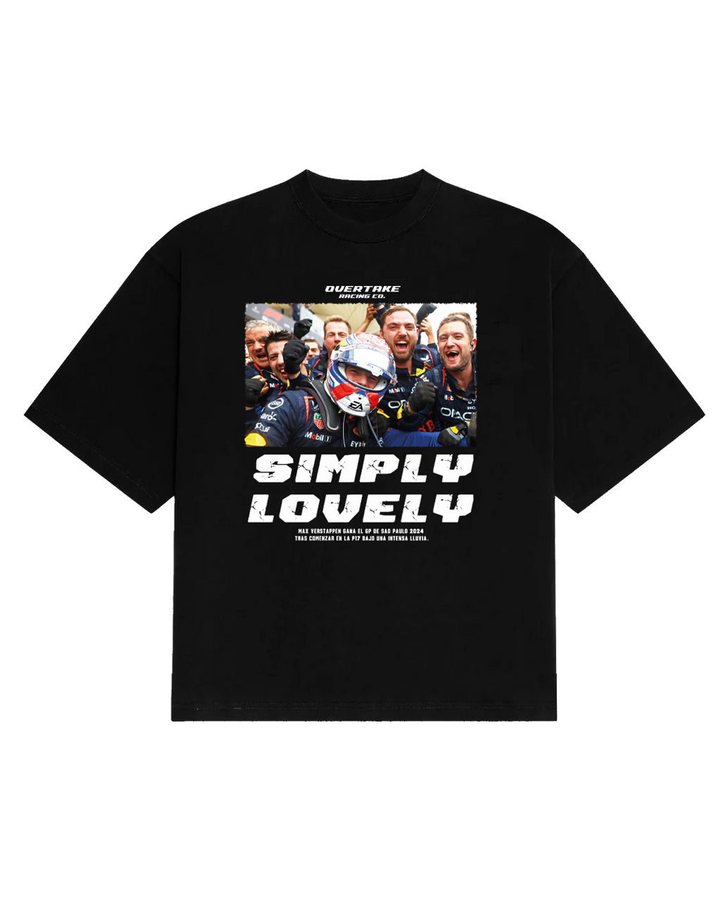Polera Max Verstappen "Simply Lovely" Oversize
