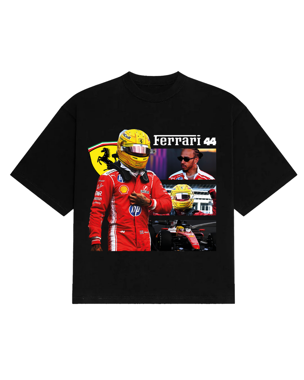 Polera Lewis Hamilton Ferrari 26