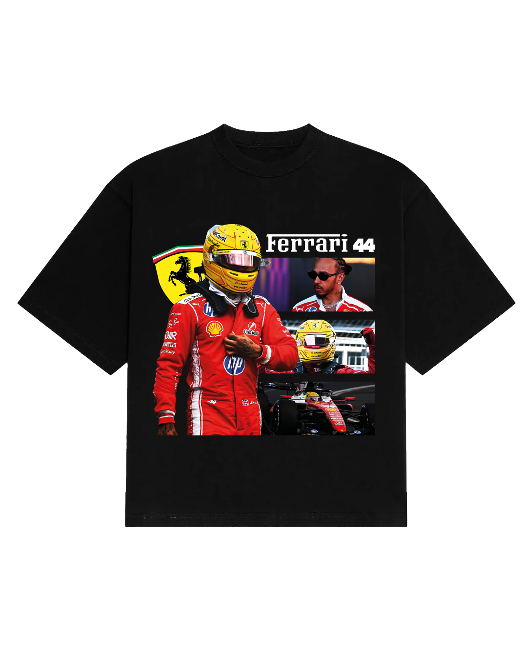 Polera Lewis Hamilton Ferrari 26