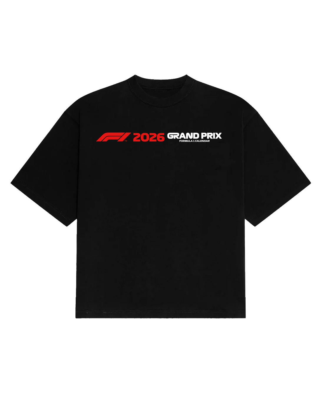 Polera Calendar F1 2026 Oversize