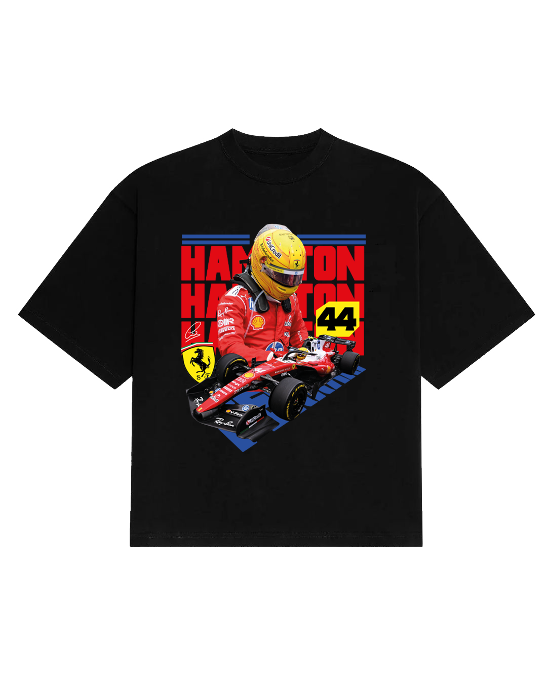 Polera Lewis Hamilton Ferrari Temporada 2026