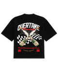 Polera Overtake World Championship Team Negra Oversize