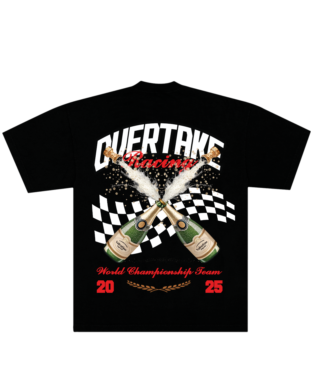 Polera Overtake World Championship Team Negra