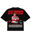 Ayrton Senna Campeón F1 MP4/4 Negra Oversize