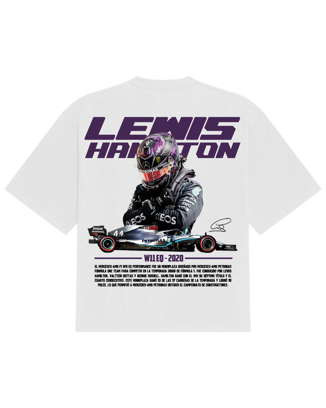 Lewis Hamilton campeón F1 Mercedes W11