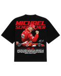 Michael Schumacher Campeón F1 Ferrari F2002 Negra Oversize