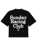 Polera Sunday Racing Club Negra Oversize