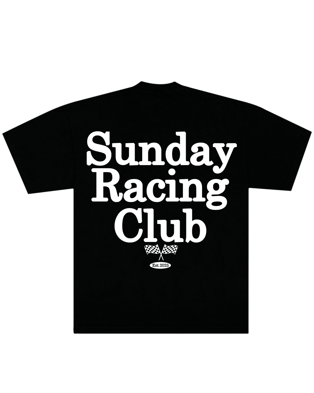 Polera Sunday Racing Club Negra